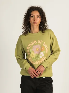 BILLABONG LOVERS FOREVER CREWNECK