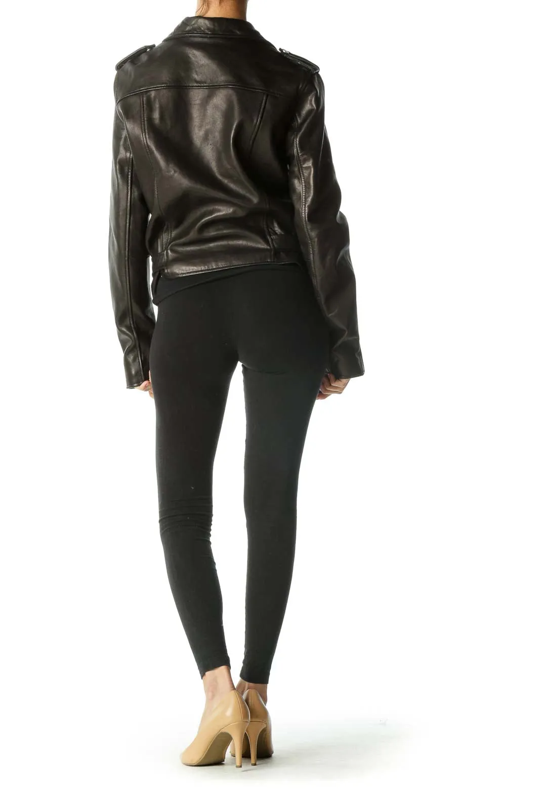 Black Genuine Leather Jacket