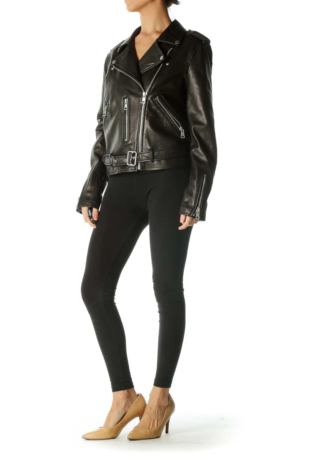 Black Genuine Leather Jacket