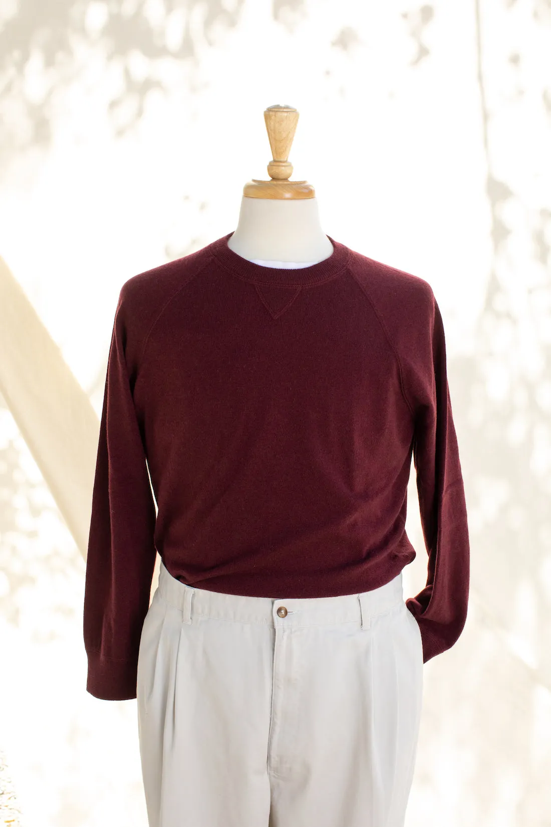 Cashmere Raglan Crewneck