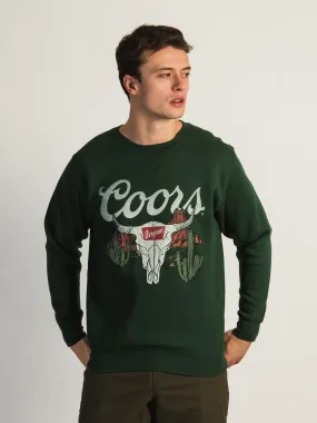 COORS RODEO CREWNECK