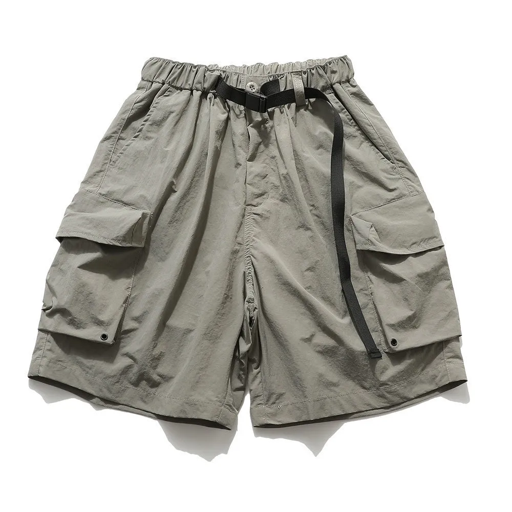 Fashion With Belt Cargo Shorts For Men