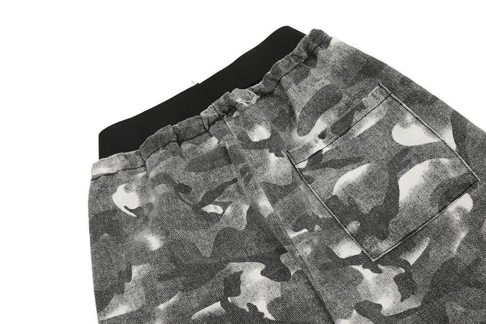 Fashion Work Clothes Camouflage Slacks Male