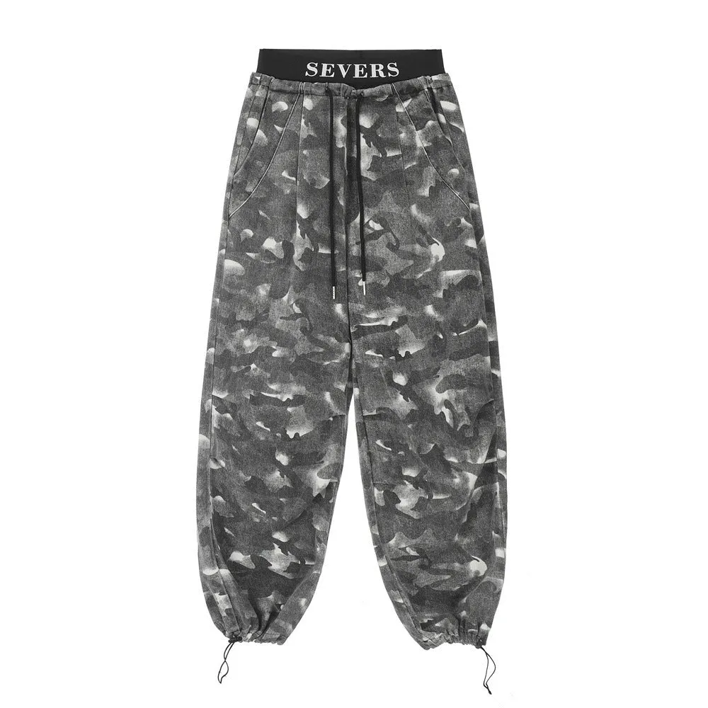 Fashion Work Clothes Camouflage Slacks Male