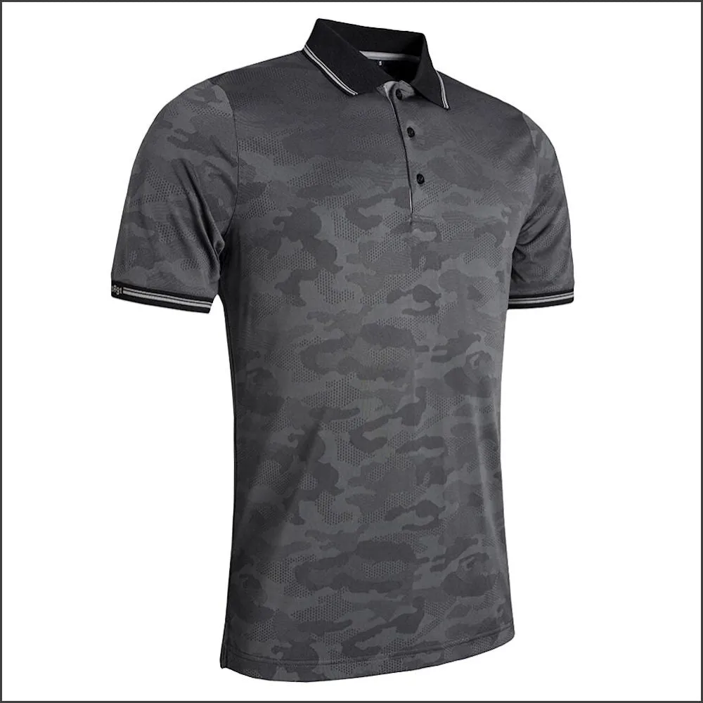 Glenmuir Brody Camo Performance Polo Shirt--