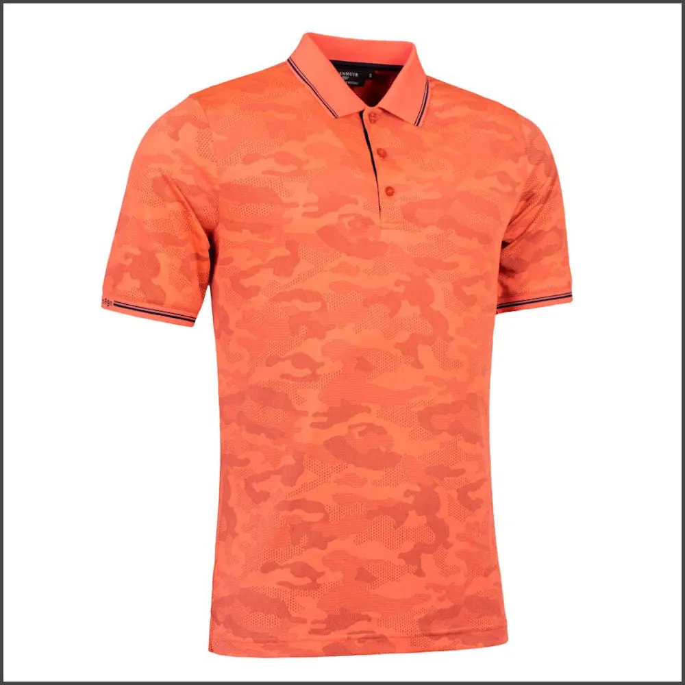 Glenmuir Brody Camo Performance Polo Shirt--