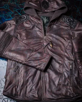 Jacket Men / Fake Leather Snake - Grey SNL