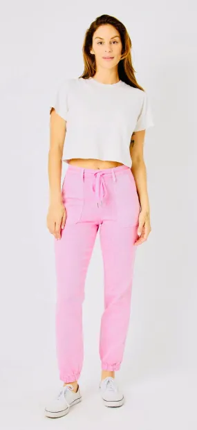 Judy Blue Lt Pink Jogger