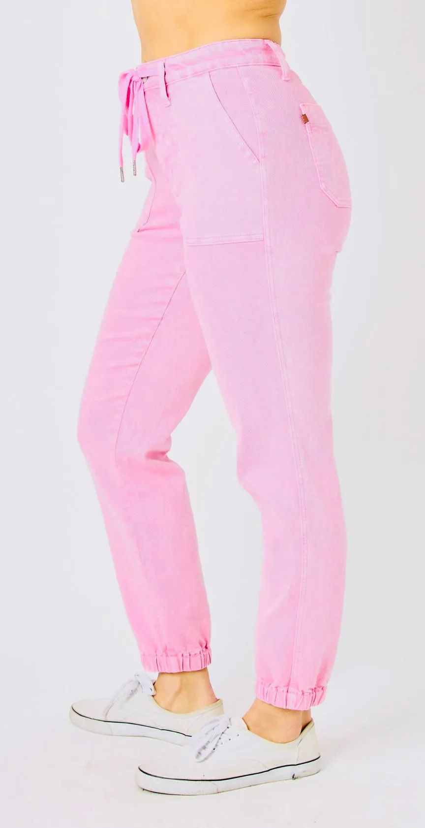 Judy Blue Lt Pink Jogger