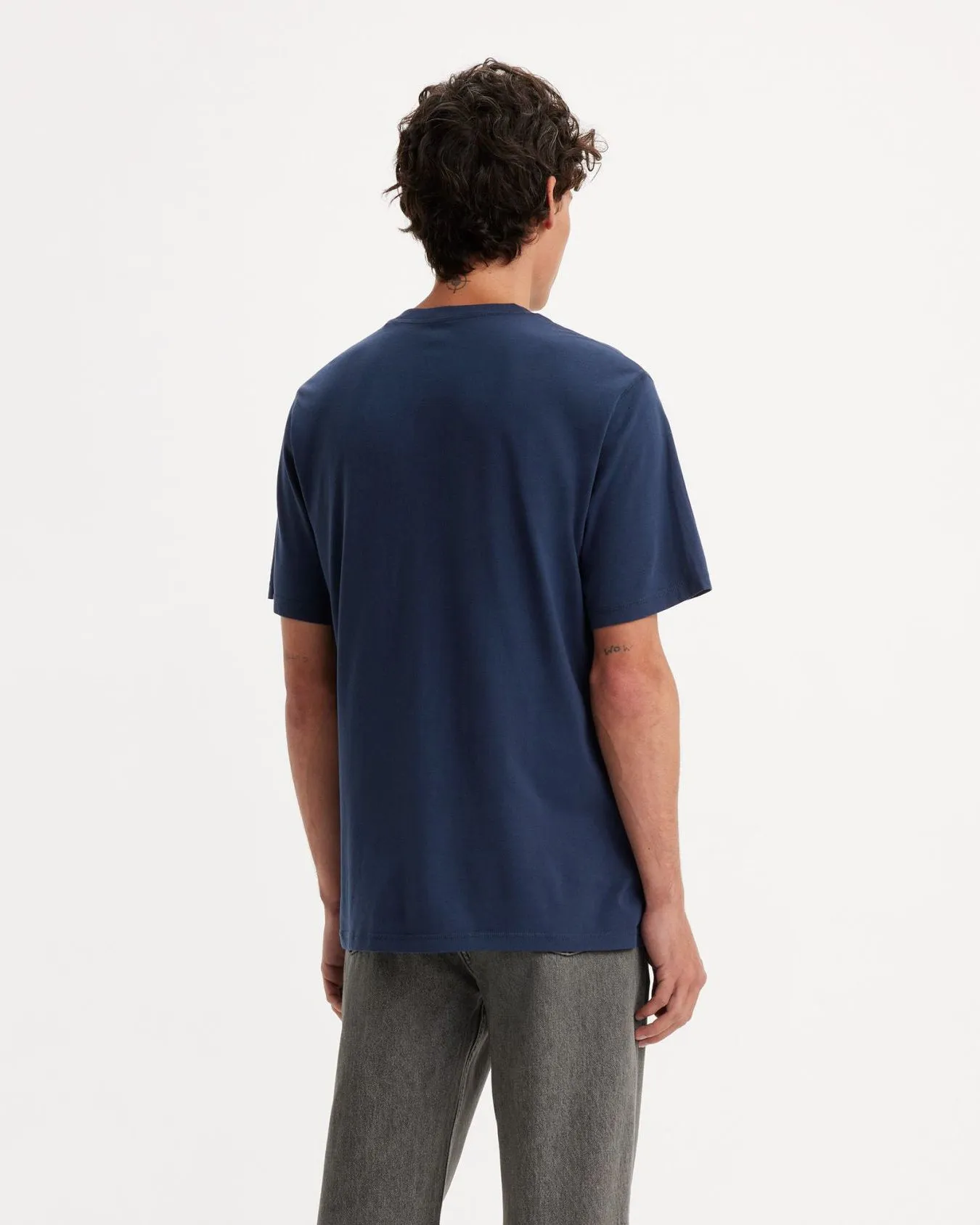 Levi's® S/S 4 Button Henley - Naval Academy