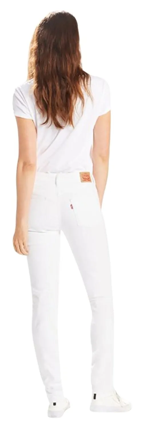 Levi's Women's Mid Rise Skinny Jean Soft White