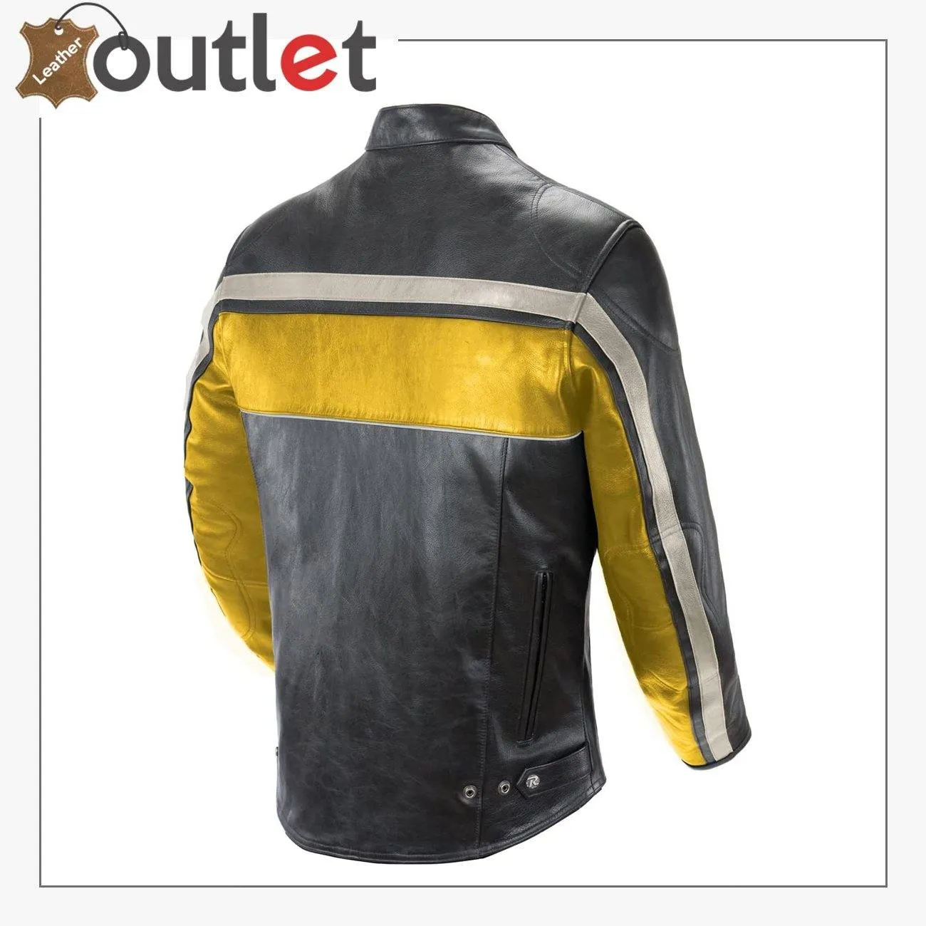 Old School Fashion Leather Jacket For Men