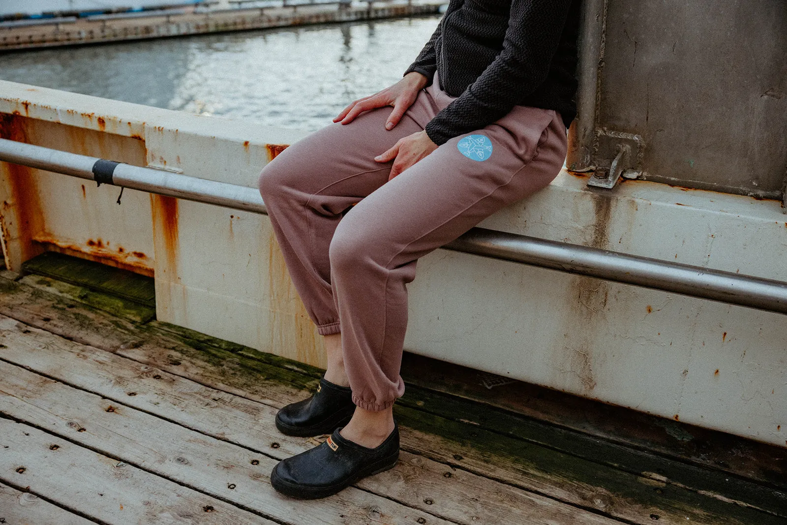 Pink Iconic Joggers