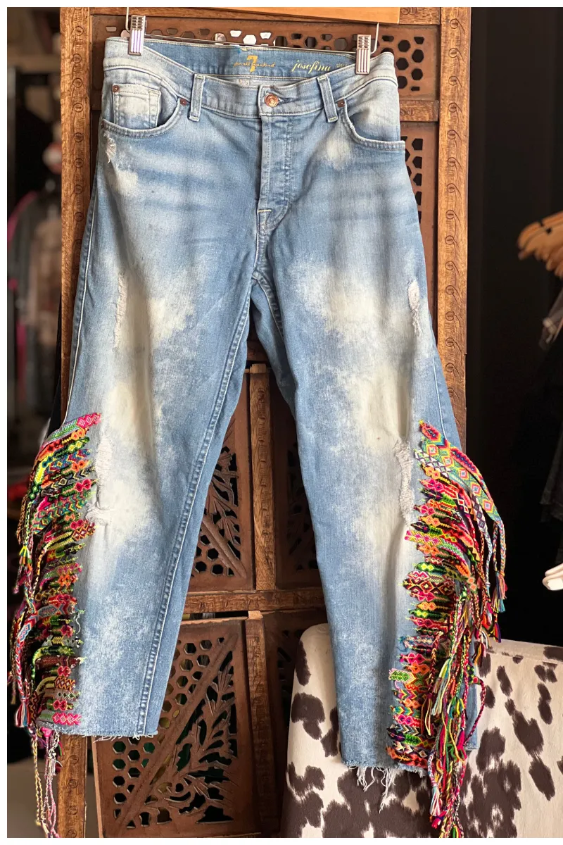 Upcycled Se7en For All Mankind Jeans